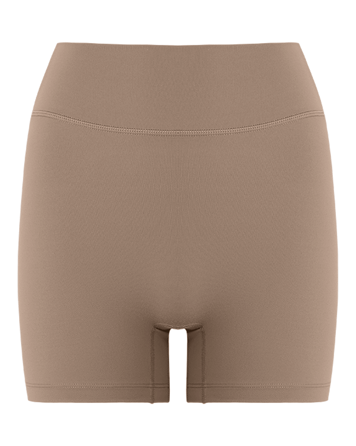 Fade Invisible Scrunch Shorts 4" | Mocha