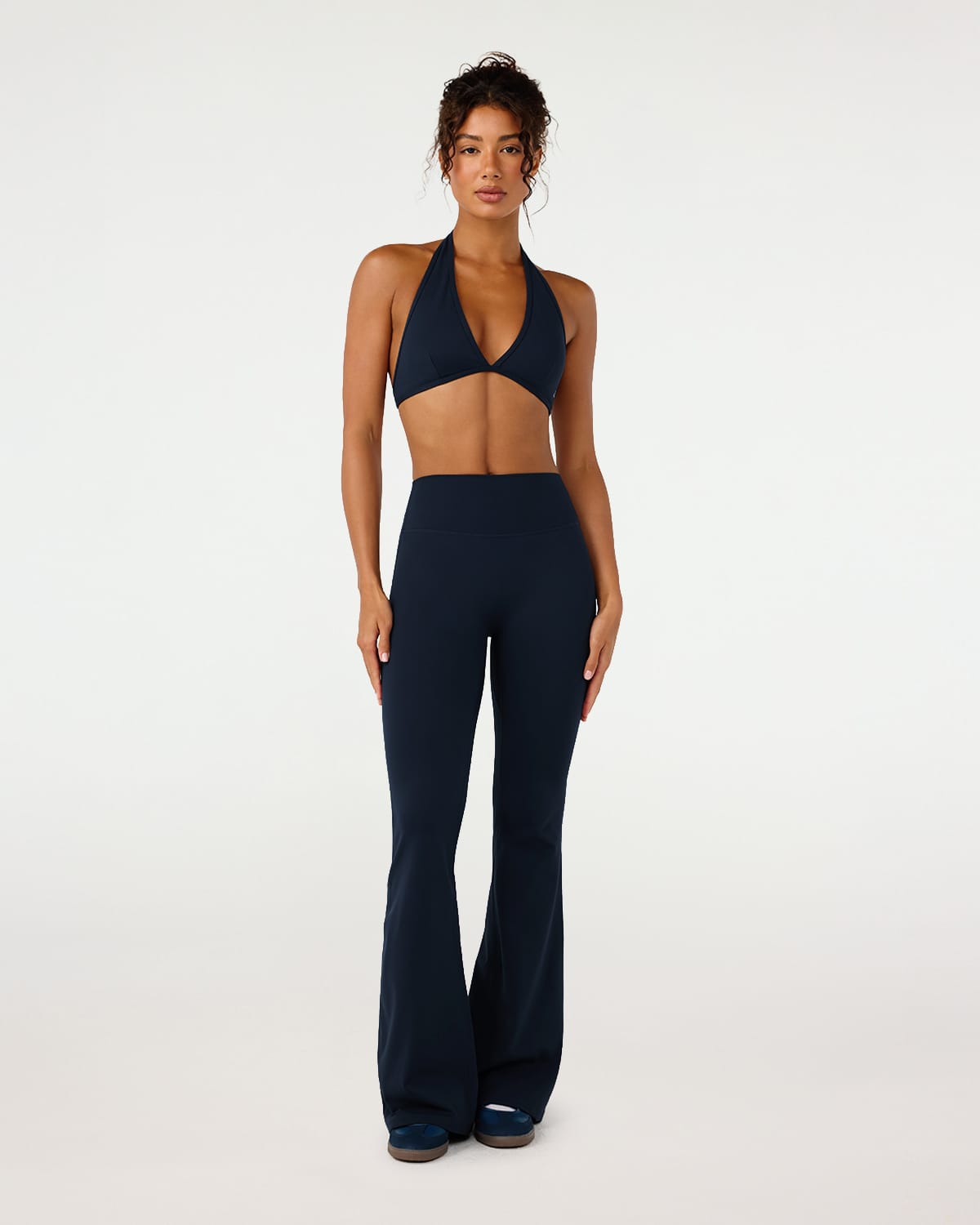 Form Invisible Scrunch Flare Leggings | Deep Navy