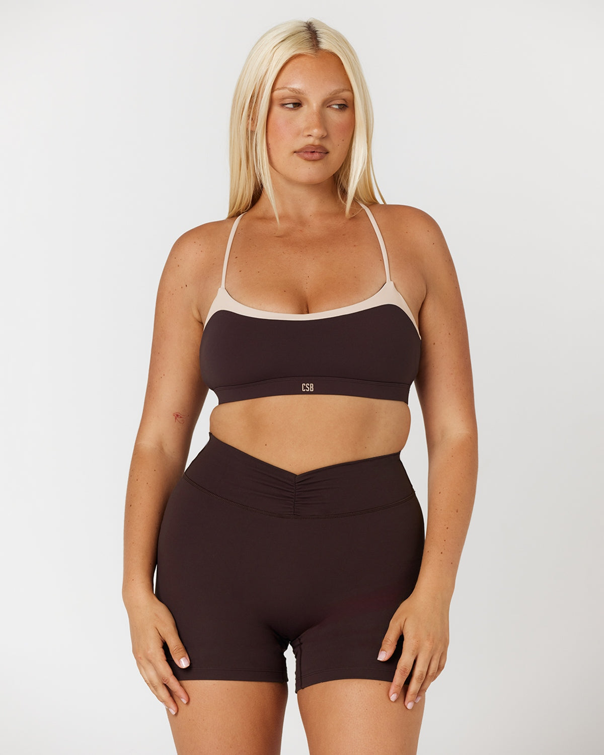 Form Gia Crop | Espresso Two Tone