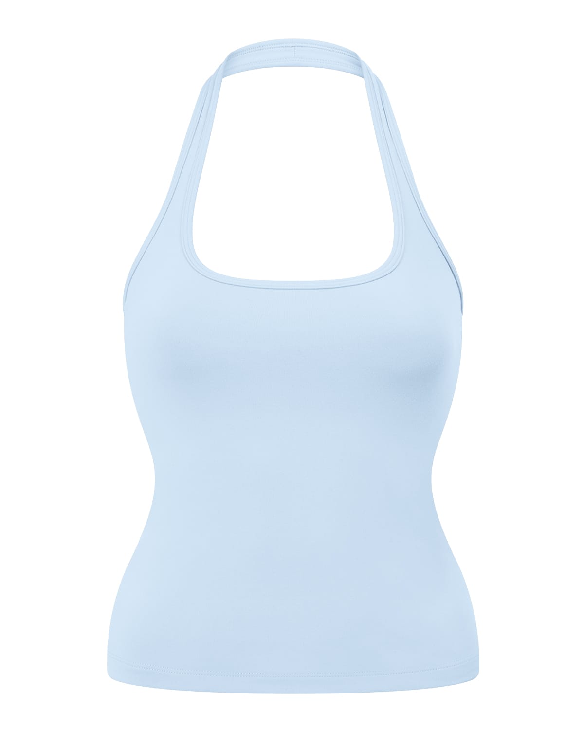 Form Square Neck Halter Tank | Baby Blue
