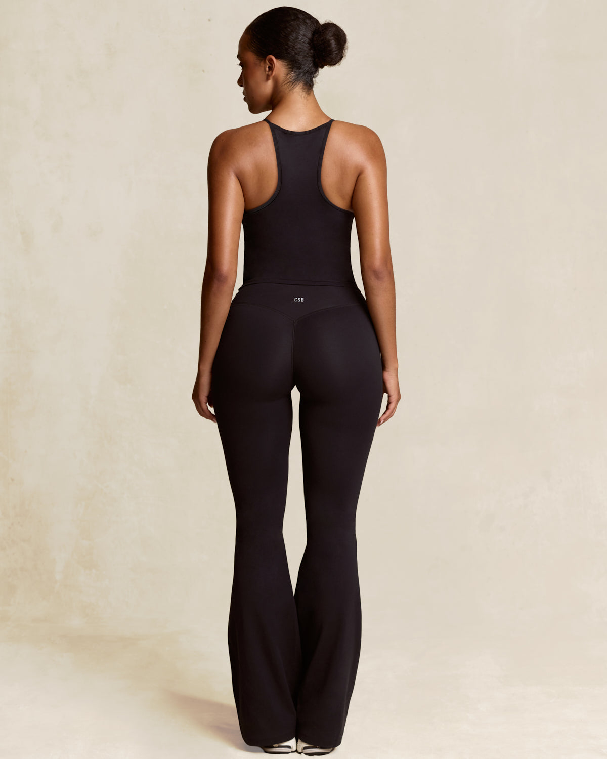 Form Invisible Scrunch Flare Leggings Tall | Black