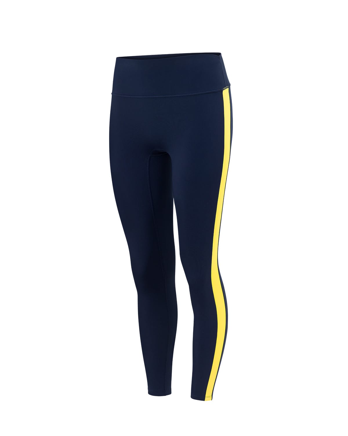 Serenity Soft Stripe Leggings | Navy Two Tone