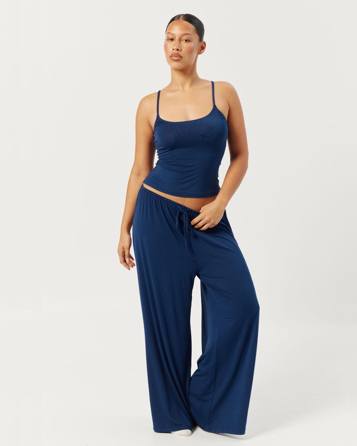 Sleep Cami Tank | Navy