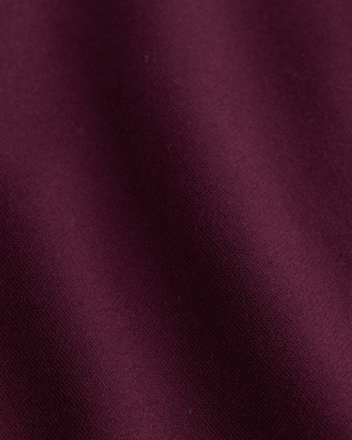 Foldover Jersey Straight Leg Pants | Deep Berry
