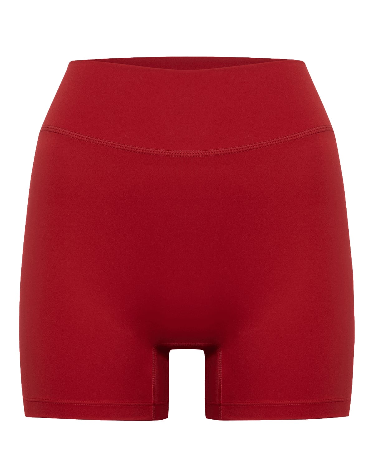 Fade Invisible Scrunch Shorts 4" | Retro Red