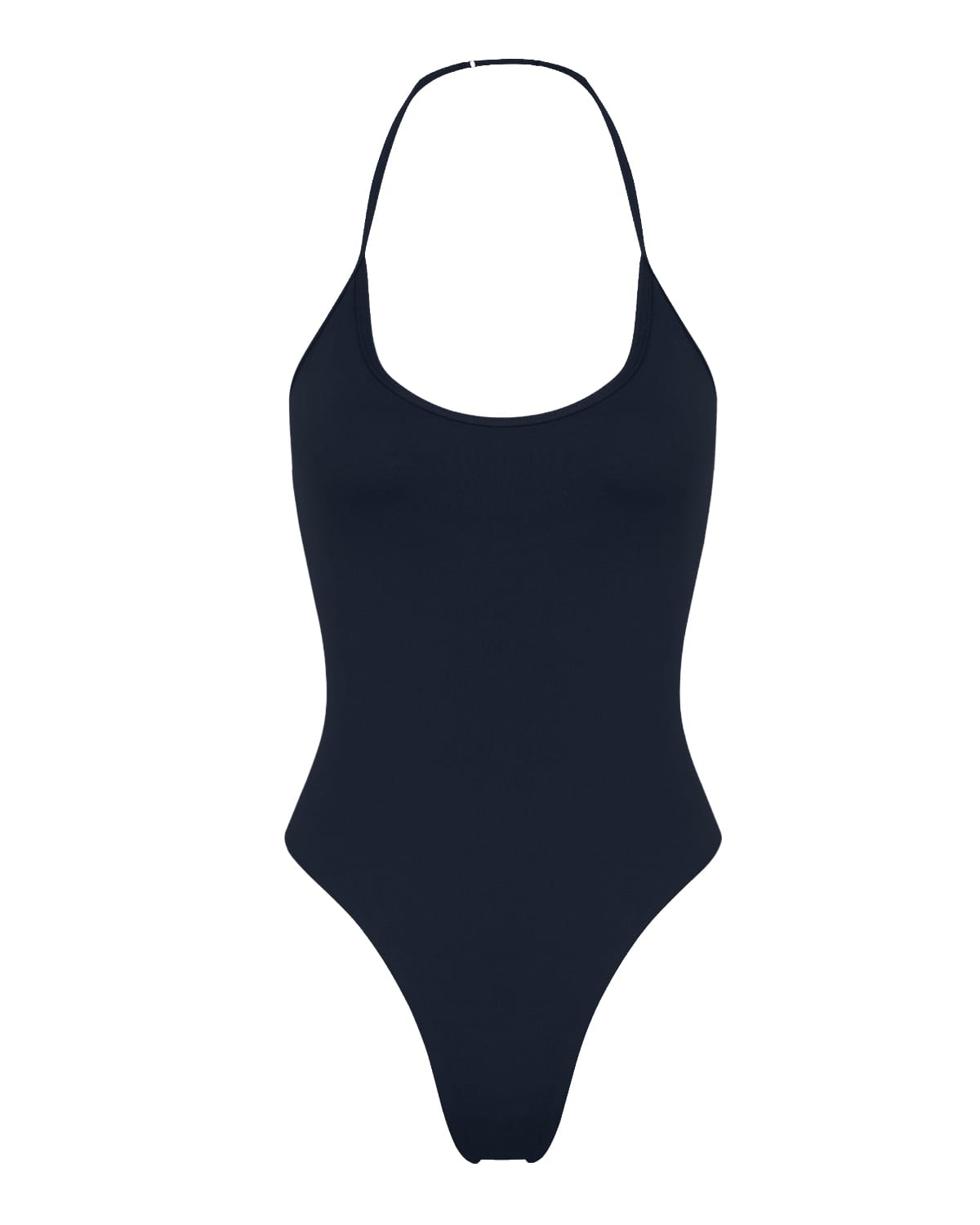 Form Halter Bodysuit | Deep Navy