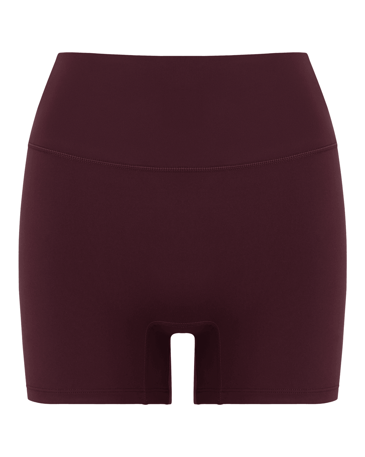 Serenity Soft Invisible Scrunch Shorts 4" | Wine