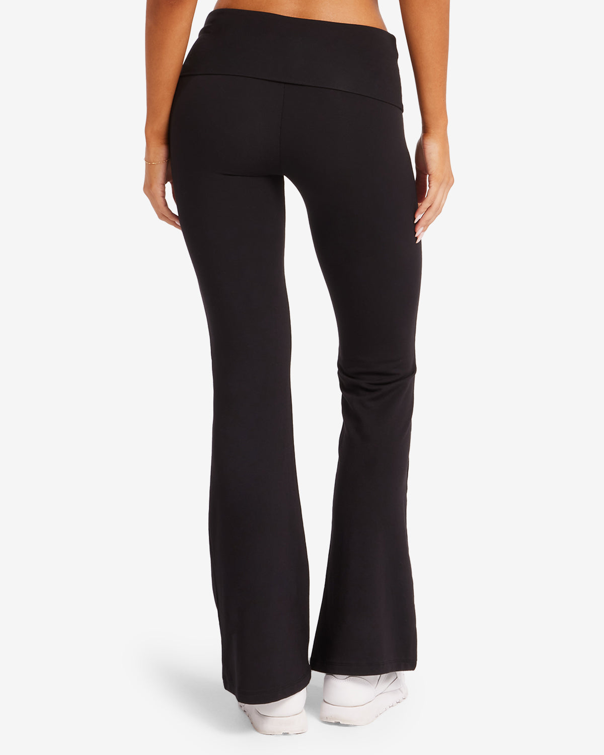 Jersey Flare Pants | Black
