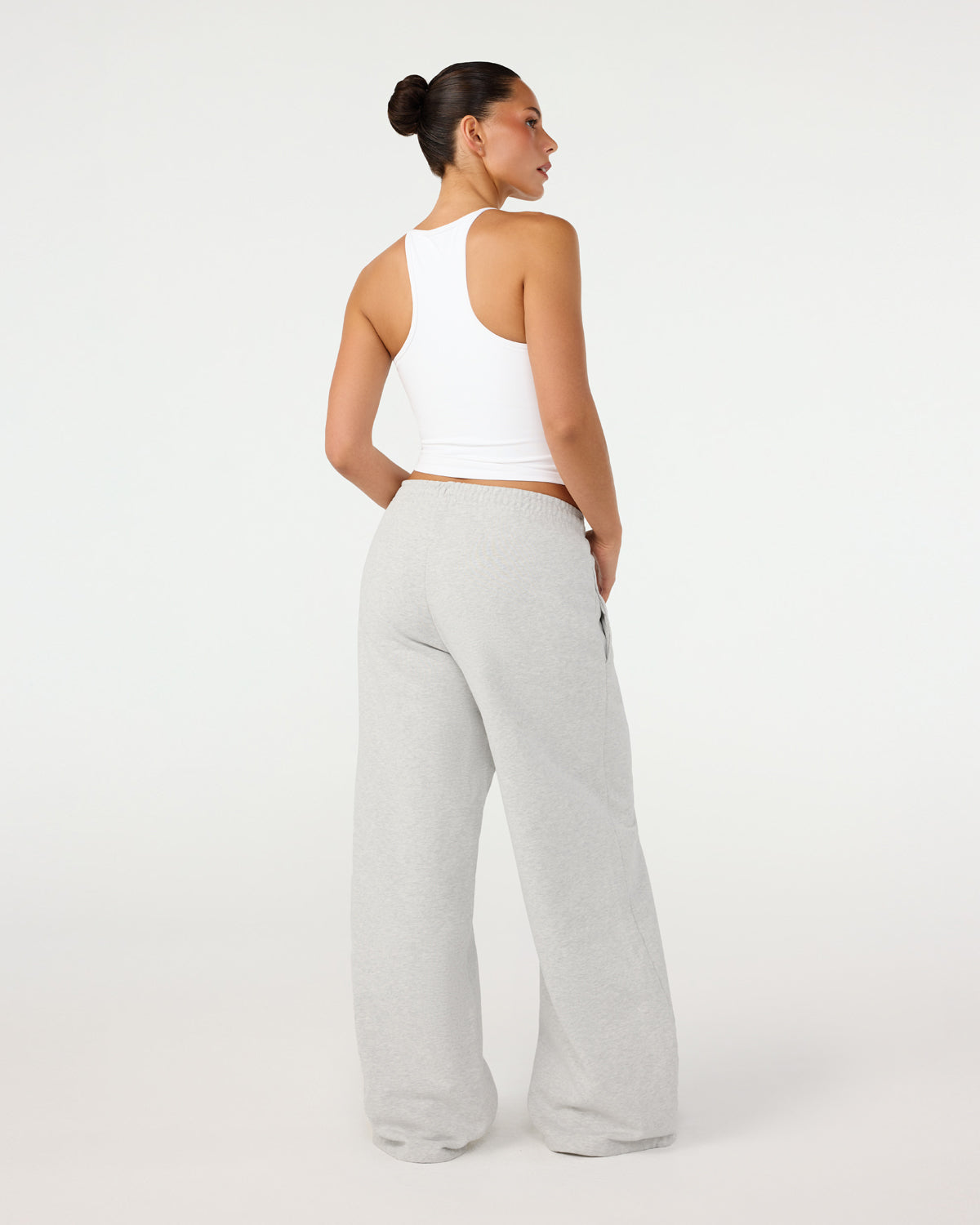 Wide Leg Sweatpants | Snow Marle