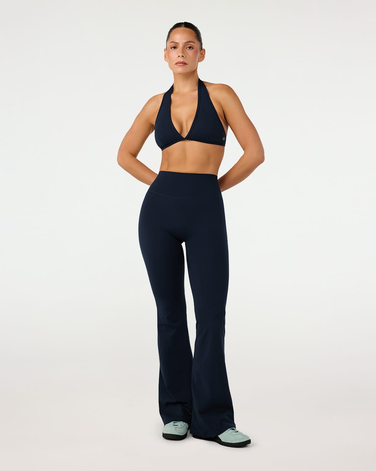 Form Invisible Scrunch Flare Leggings | Deep Navy