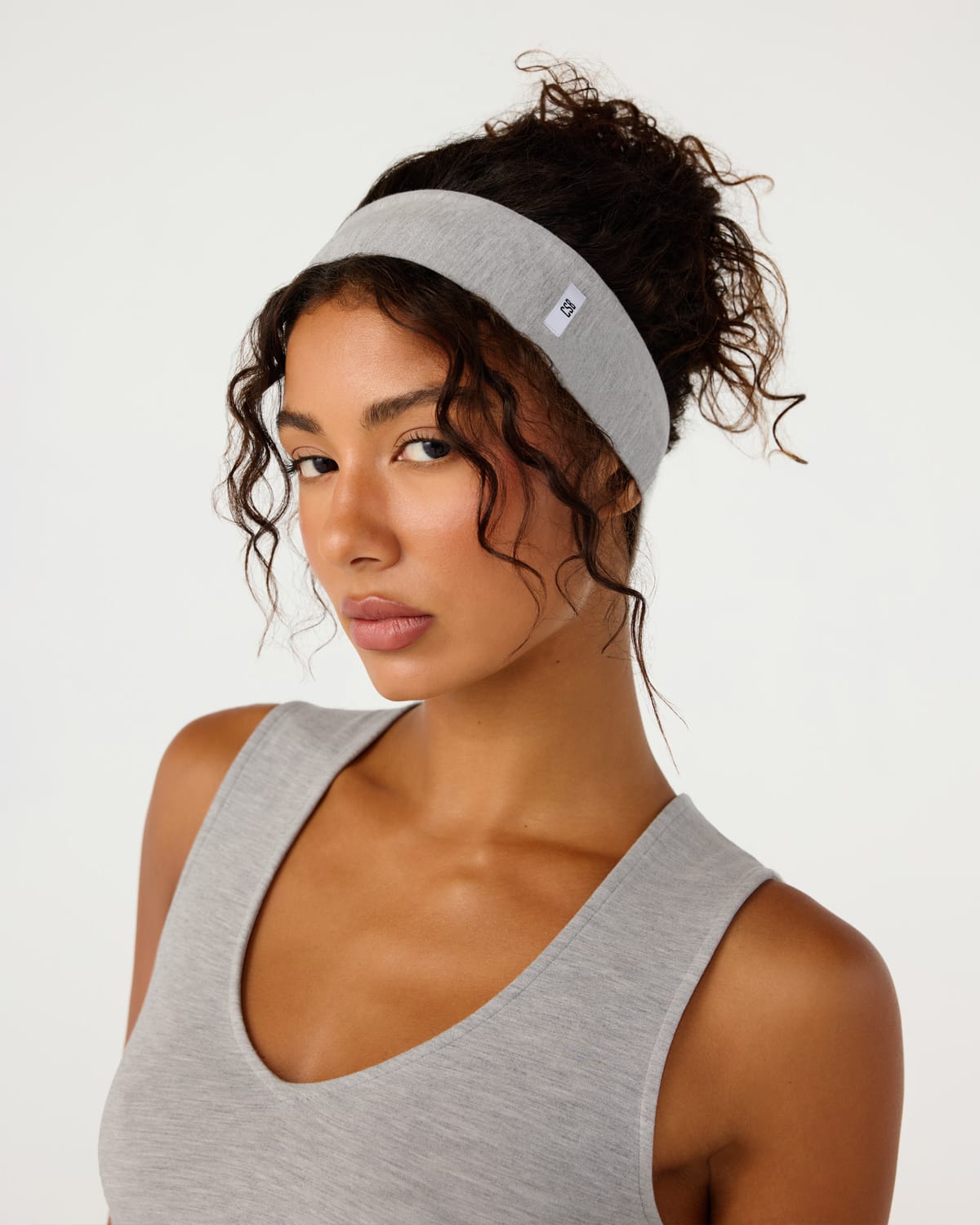 Jersey Headband | Grey Marle
