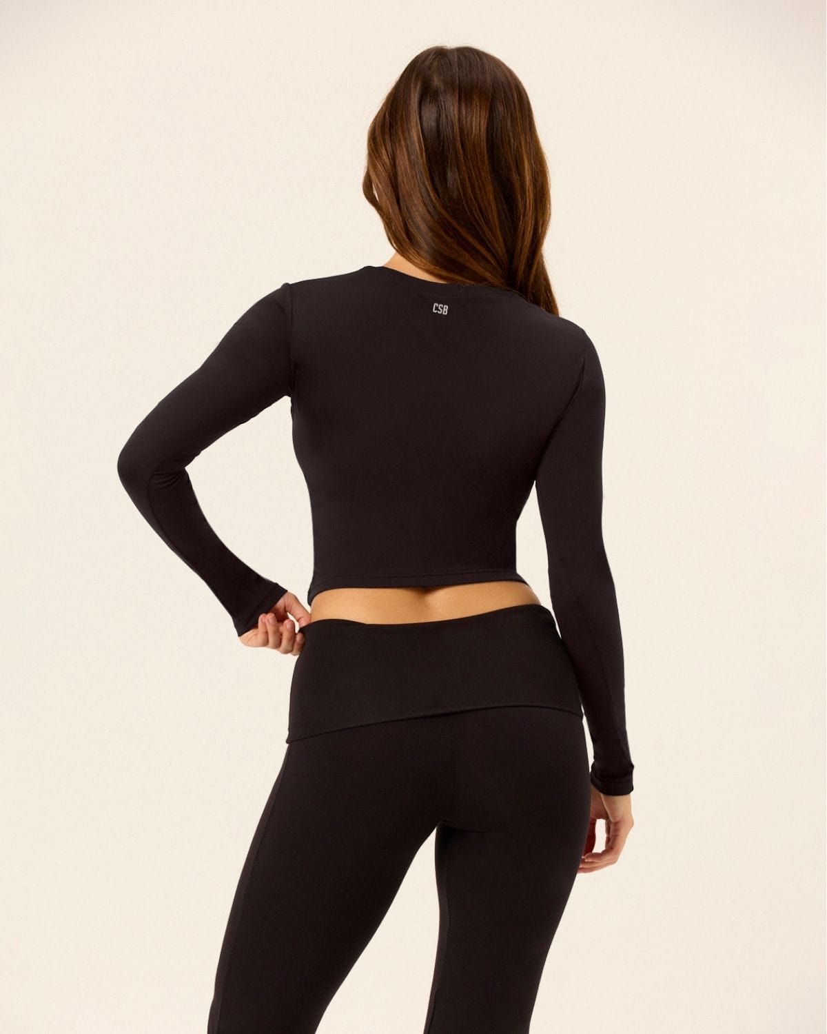 Form Lite Long Sleeve Top | Black