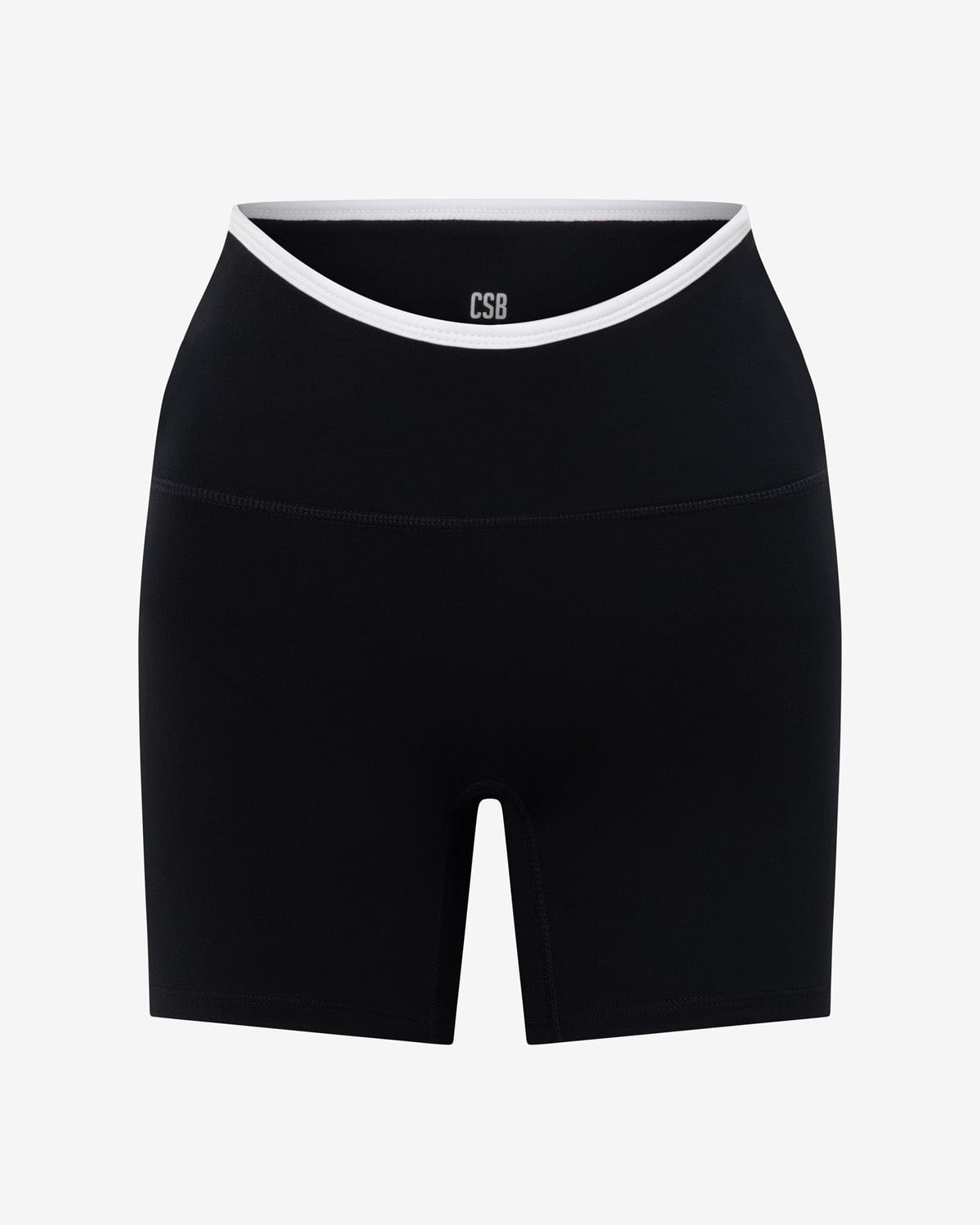 Serenity Dip Shorts 4" | Black Two Tone