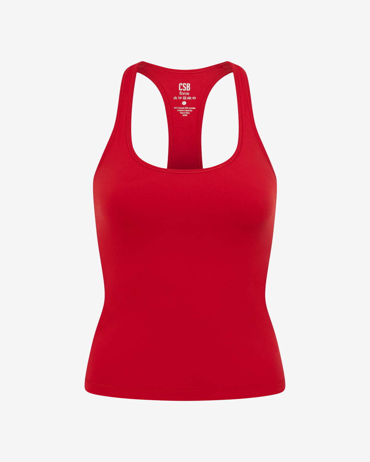 Form Racerback Tank | Chilli