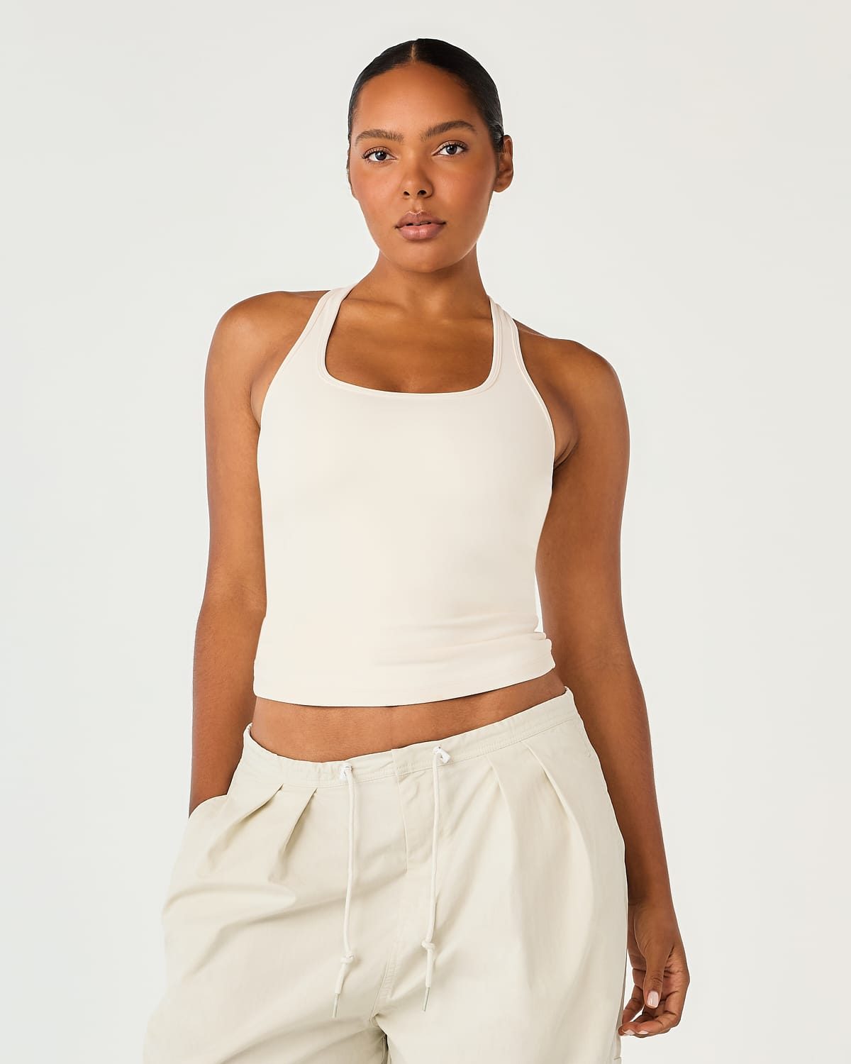 Form Racerback Tank | Cream
