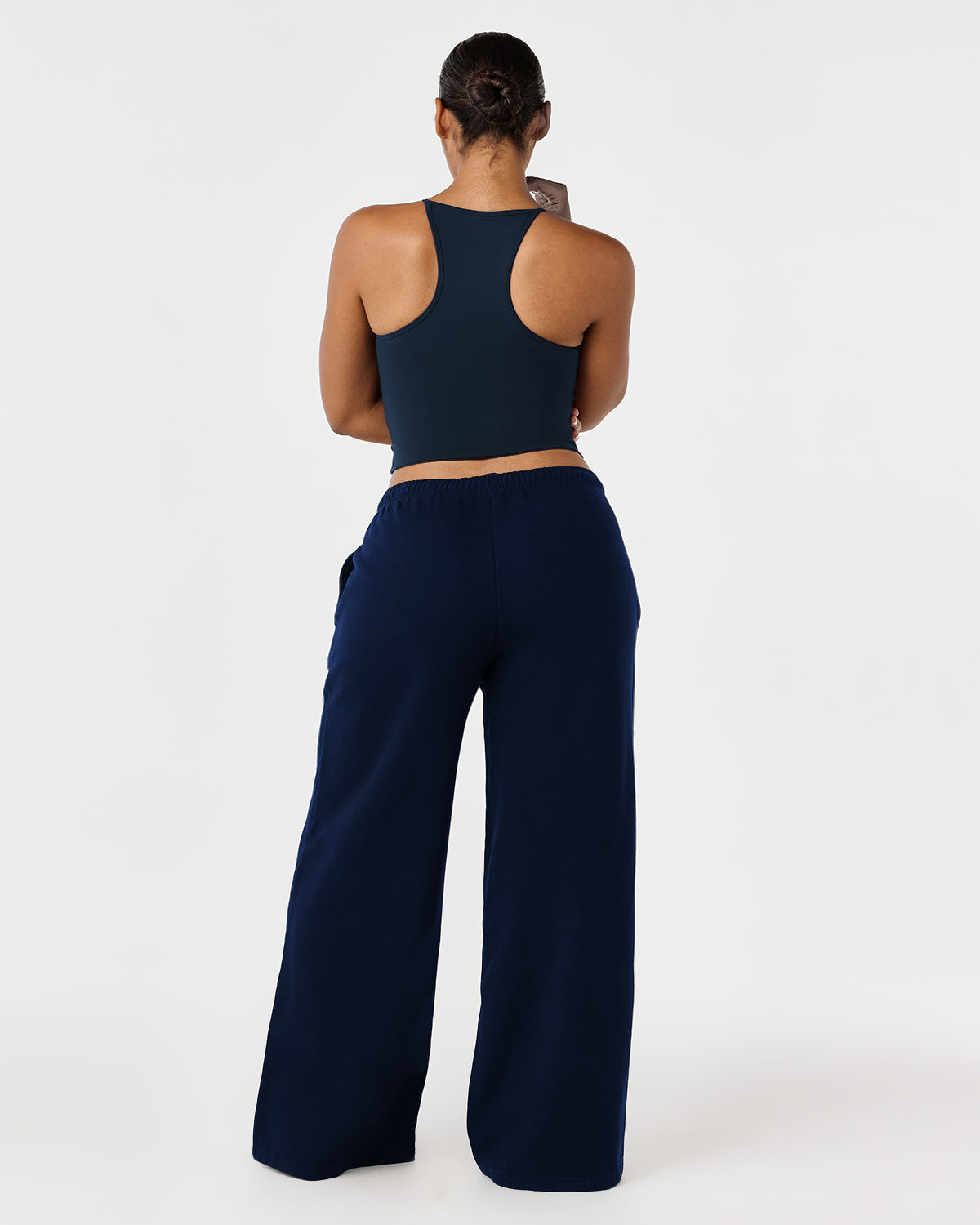 Straight Leg Sweatpants | Navy